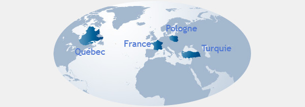 CHIMIREC International : nos centres de collecte à l'étranger CHIMIREC International : nos centres de collecte à l'étranger