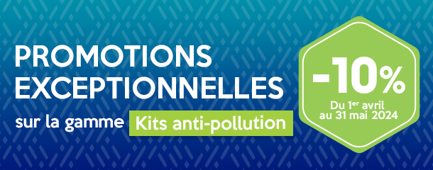 Header Promo Uni'vert Kits anti-pollution