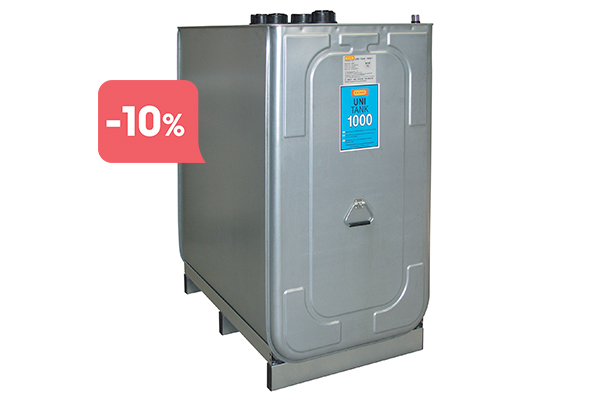 CUVE DE STOCKAGE DOUBLE PAROI A, 1 000 LITRES ref CUVE UNI1000