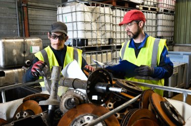 Site CHIMIREC Orée d'Anjou - Controle des déchets