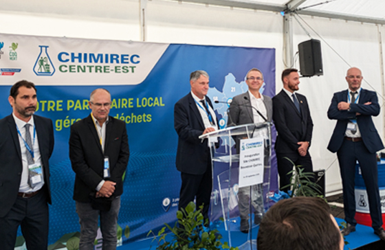 Inauguration de CHIMIREC Bouvesse-Quirieu