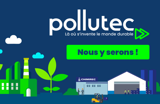 Rendez-vous sur le stand CHIMIREC ! Hall 2 Allée N Stand 093