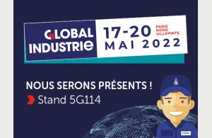 CHIMIREC vous donne rendez-vous au salon Global Industrie ! Du 17 au 20 mai 2022, à Paris-Nord Villepinte